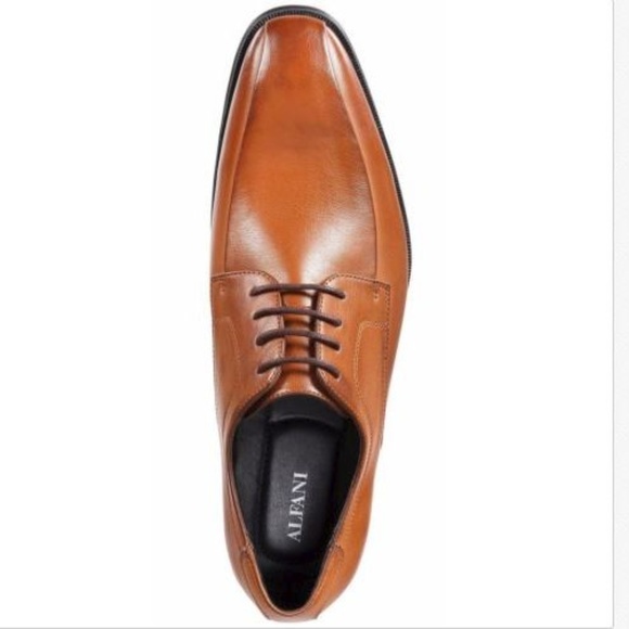 Alfani Mens Seth Lace Up Dress Oxfords Size 8.0 Black